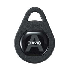 Evva Airkey tag sleutelhanger zwart